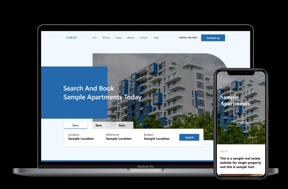 Real Estate Landing page